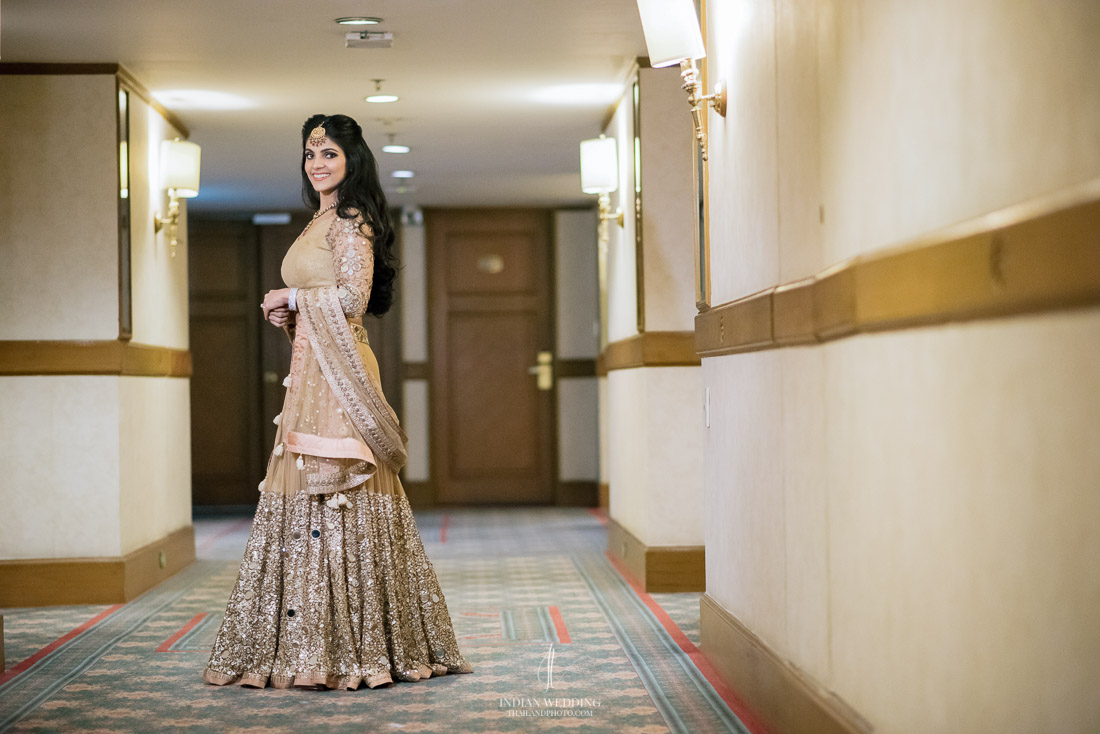 Rembrandt hotel Bangkok Indian Wedding Ceremony Sajinee and Raman