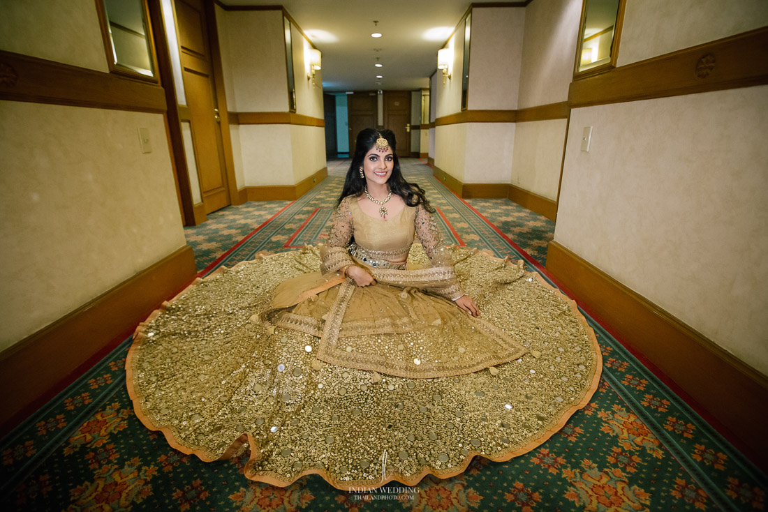 Rembrandt hotel Bangkok Indian Wedding Ceremony Sajinee and Raman
