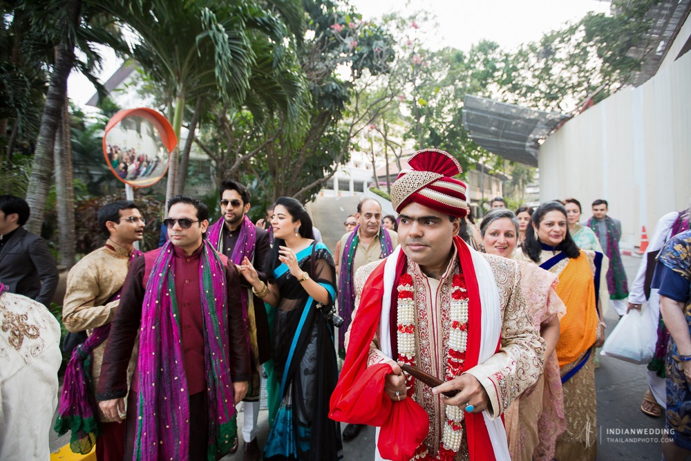 Baraat Wedding Photography Indian Wedding Bangkok Thailand