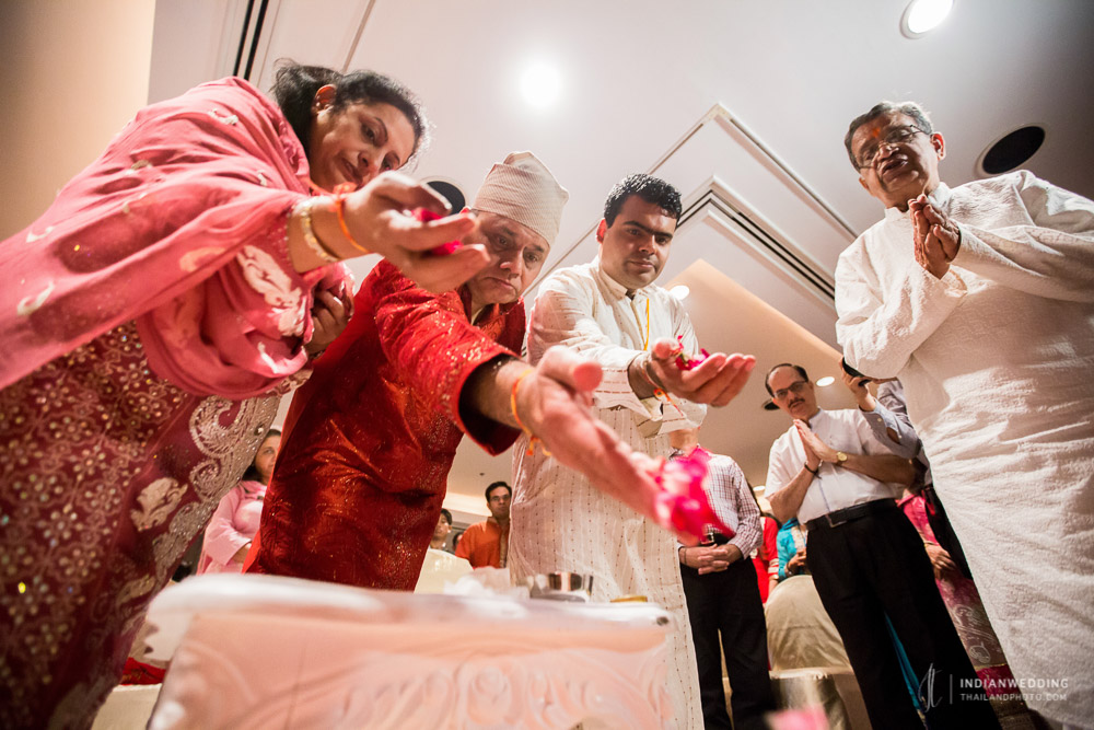 Anantara Riverside Bangkok Ghari Pooja Indian Wedding