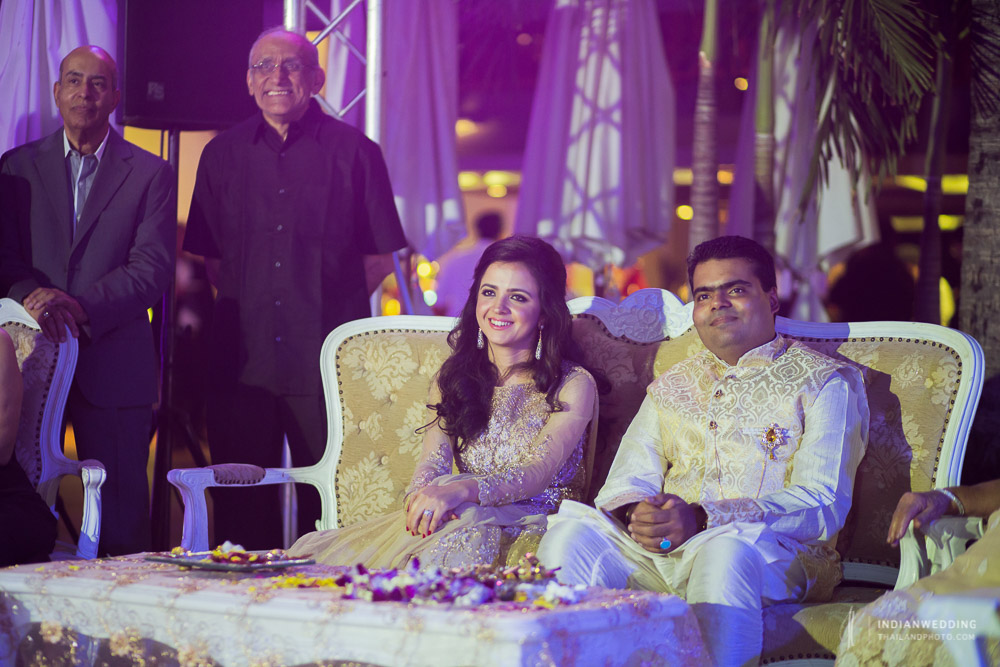 Indian Wedding Engagement Photos Anantara Riverside Bangkok 