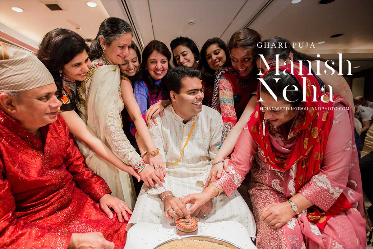 indian wedding ghari pooja neha cover