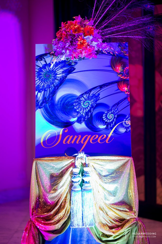 Sangeet Ceremony Dance Performance Wedding Bangkok Thailand