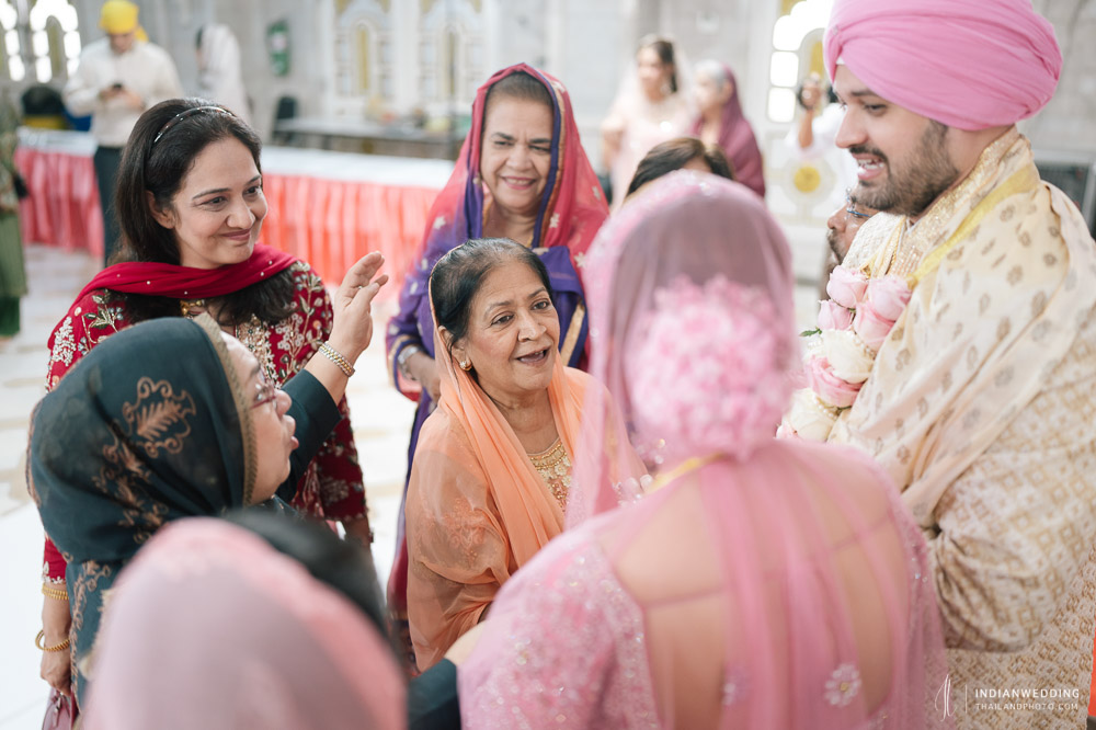 Sikh Wedding Ceremony in Bangkok Thailand